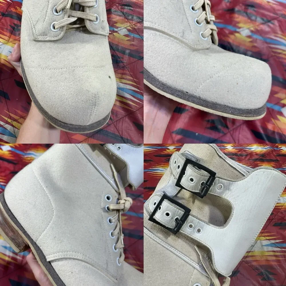 Vintage US Army Winter Combat Boots A. R. Hyde & Sons Men’s Size EX LARGE 13